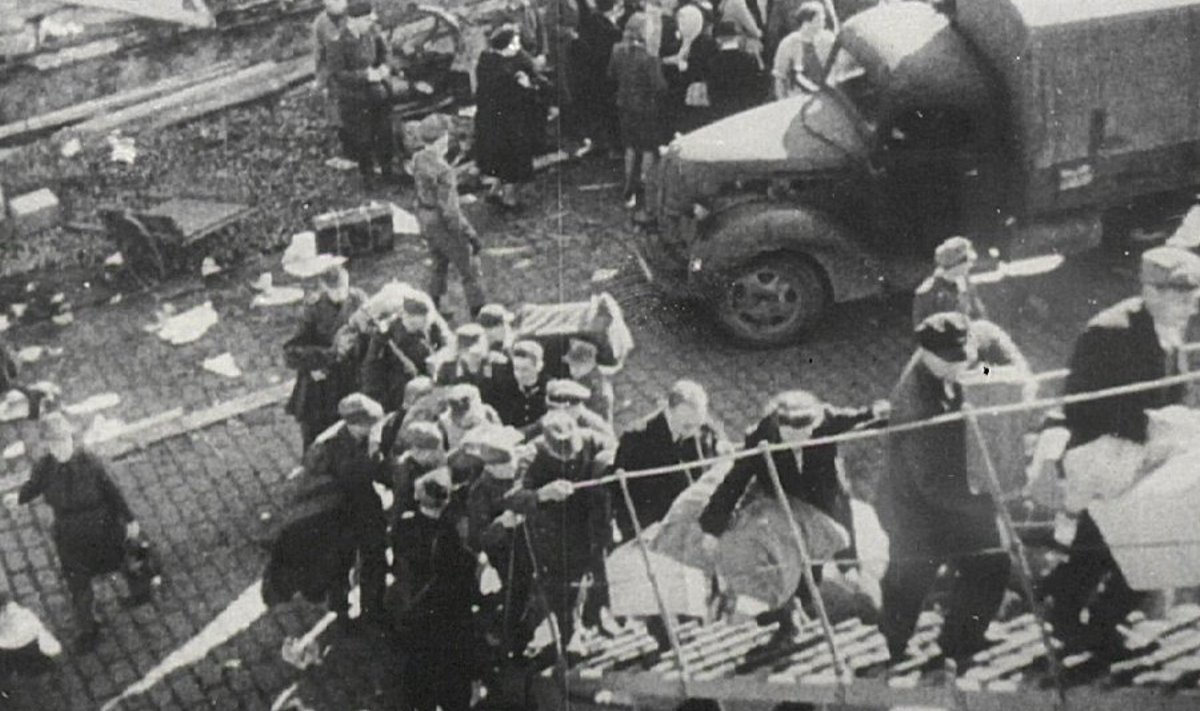 Põgenemine 1944. aastal. Foto: Filmiarhiiv