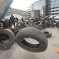DELFI VIDEO: Rehviliidu aktsiooni käigus laotati laiali veokitäis vanu autokumme