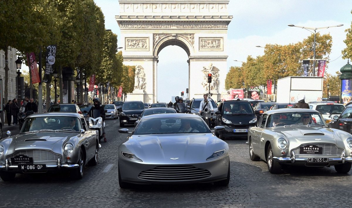 Aston Martinid Pariisis