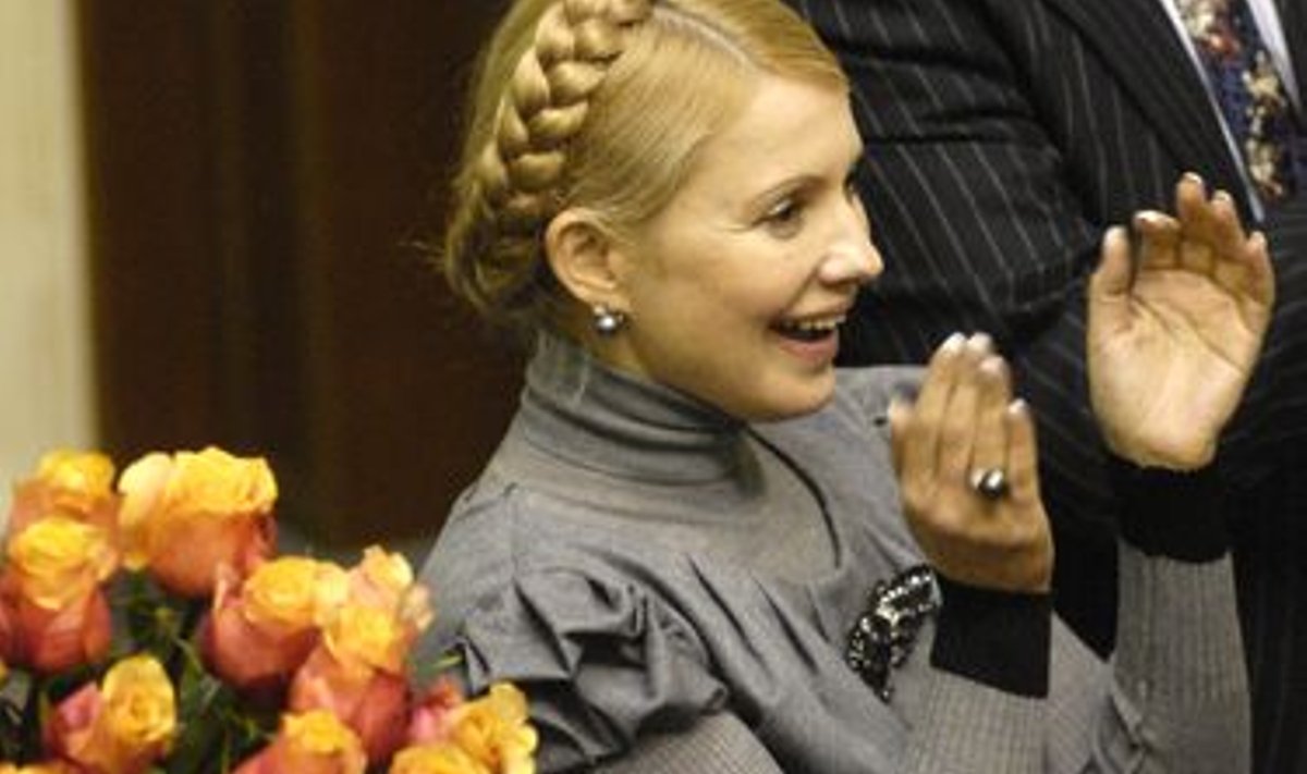 Julia Volodõmirovna Tõmošenko rõõmuhetk