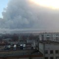 VIDEOD: Harkivi lähedal põleb Ukraina suurim laskemoonaladu, evakueeriti 20 000 inimest, usutakse diversiooni
