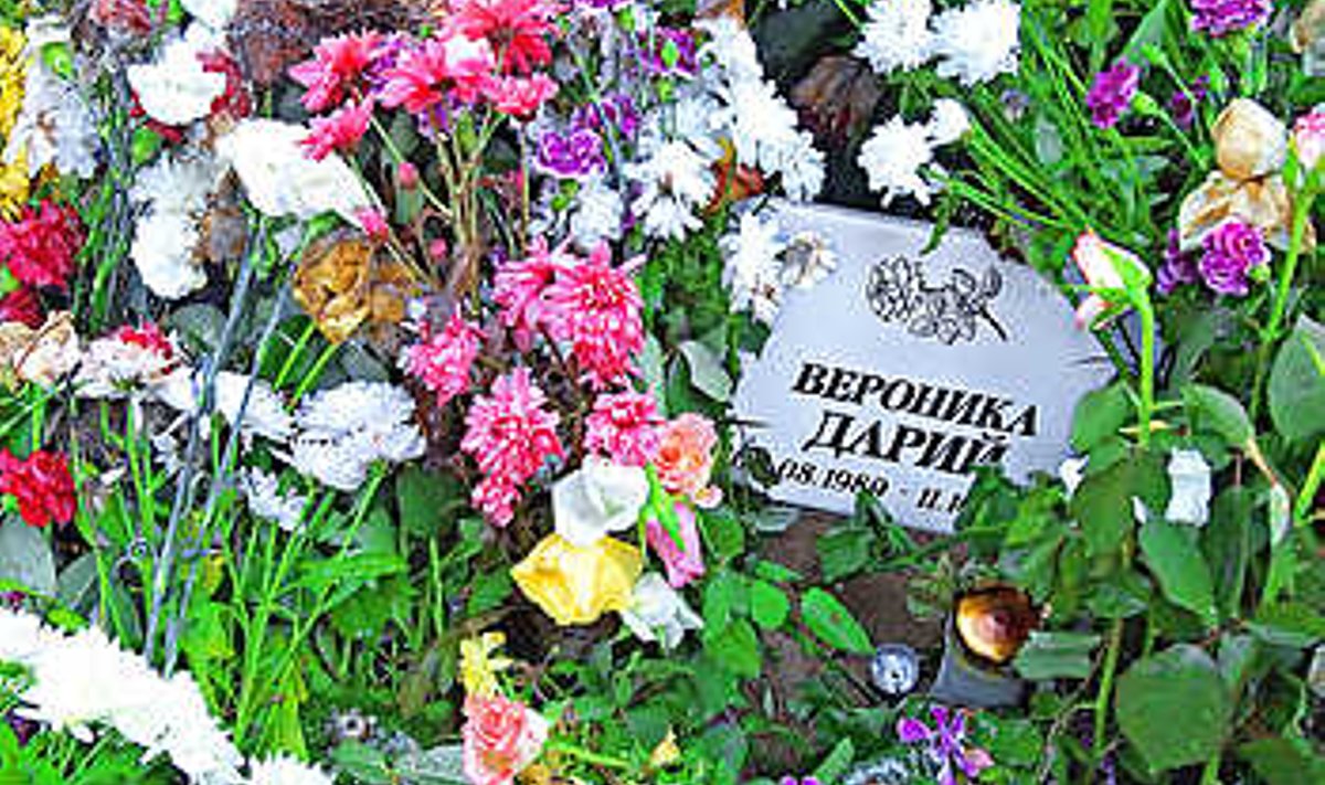 40 PÄEVA SURMAST: 19. novembril korjatakse Veronika haualt ära kõik lilled. Vallo Kruuser