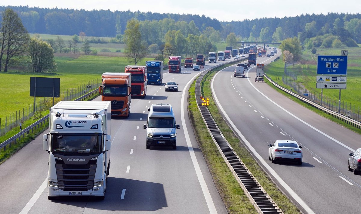 Võru Trans tegeles nii Eesti-siseste kui ka rahvusvaheliste vedudega. Foto on illustratiivne.