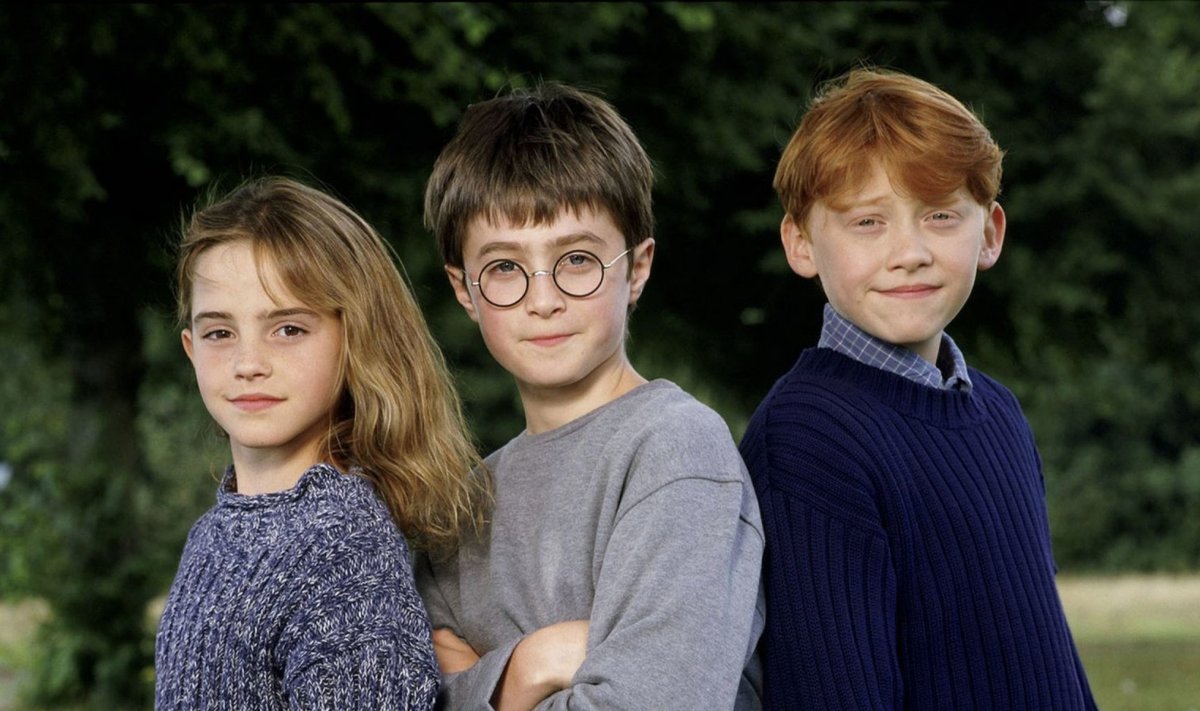 Esimese "Harry Potteri" filmi noored tähed 2001. aastal. (Foto: Capital Pictures / Scanpix)