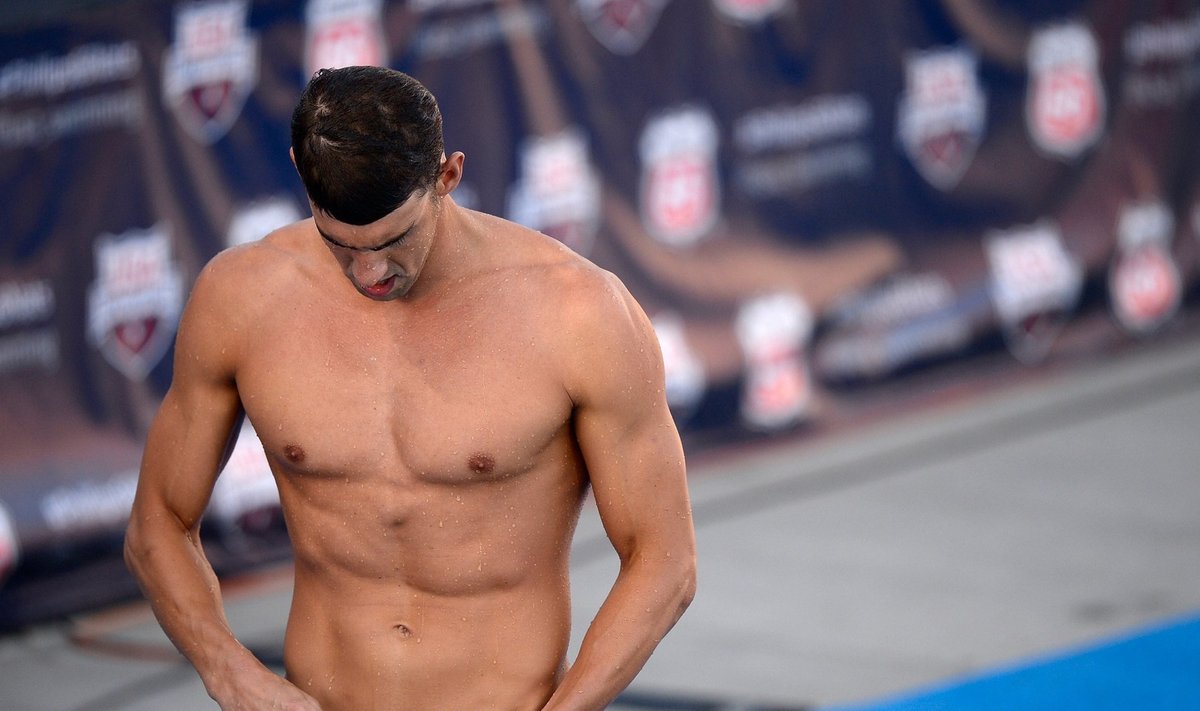 Löödud olekuga Michael Phelps