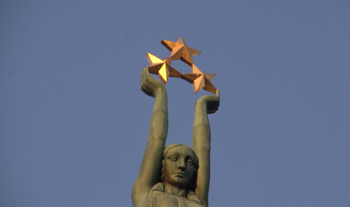 Läti Vabariigi 17. sünnipäeval avatud Vabadus­sammas oli Baltimaades ainus riiklikule iseseisvusele pühendatud monument, mis jäi püsima ajalootormidest hoolimata.
