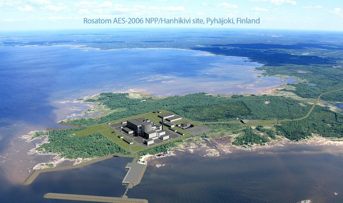 Selline näeks välja kavandatav tuumajaam Pyhäjokis.