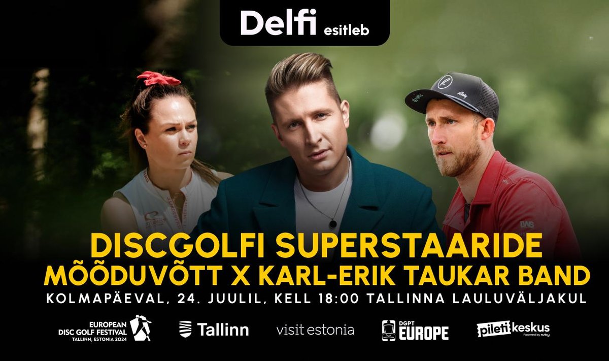 Juuli lõpus toimub Tallinna lauluväljakul Eurooa discgolfi festival, mis toob kohale spordiala absoluutse koorekihi