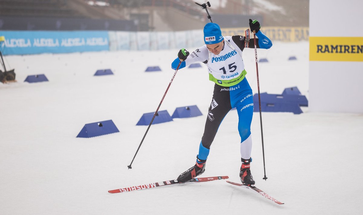 Jakob Kulbin jättis sprindidistantsil rajale kõik jõuvarud.