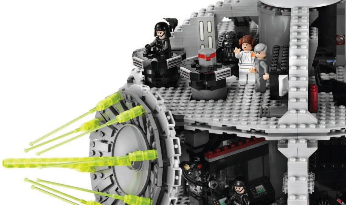 2012. aastast pärit Lego komplekti „Death Star II” hind järelturul on umbes 1500 eurot. Ilmselt on tasuv investeering ka uue „Star Warsi” filmi tuules ilmuvad komplektid.