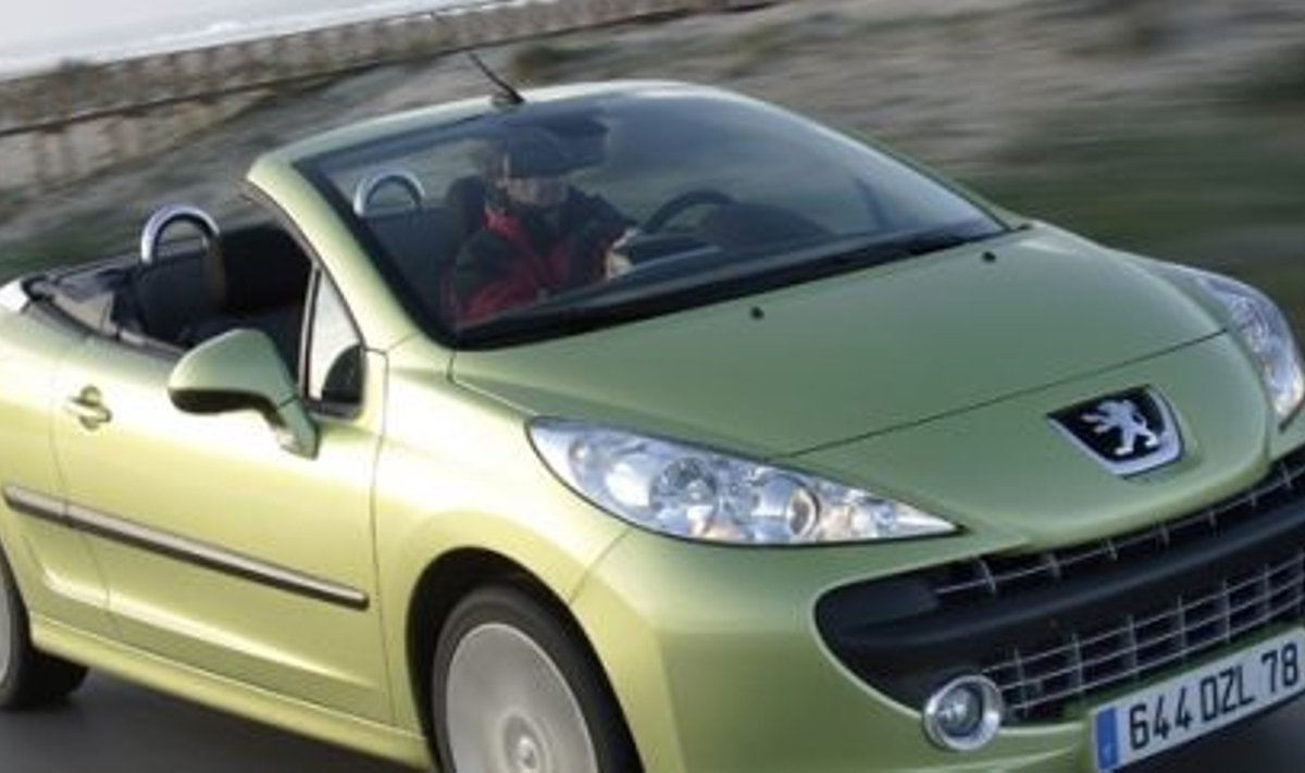 Peugeot 207 CC - üks variant suvesõidukiks