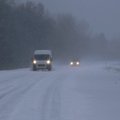 Lumesaju tõttu on Lapimaal halvad teeolud