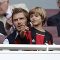VIDEO: David Beckhami poeg debüteerib modellina