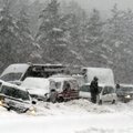 Austrias hukkus pea saja auto ahelkokkupõrkes inimene