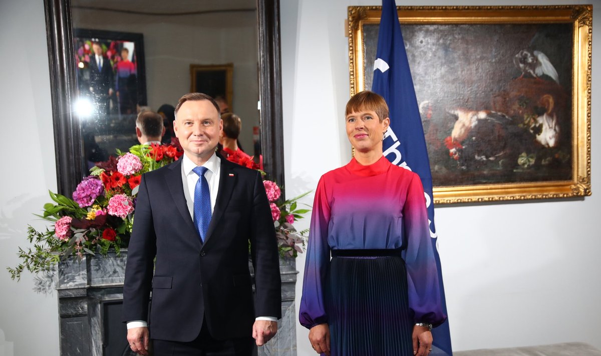 Andrzej Duda ja Kersti Kaljulaid