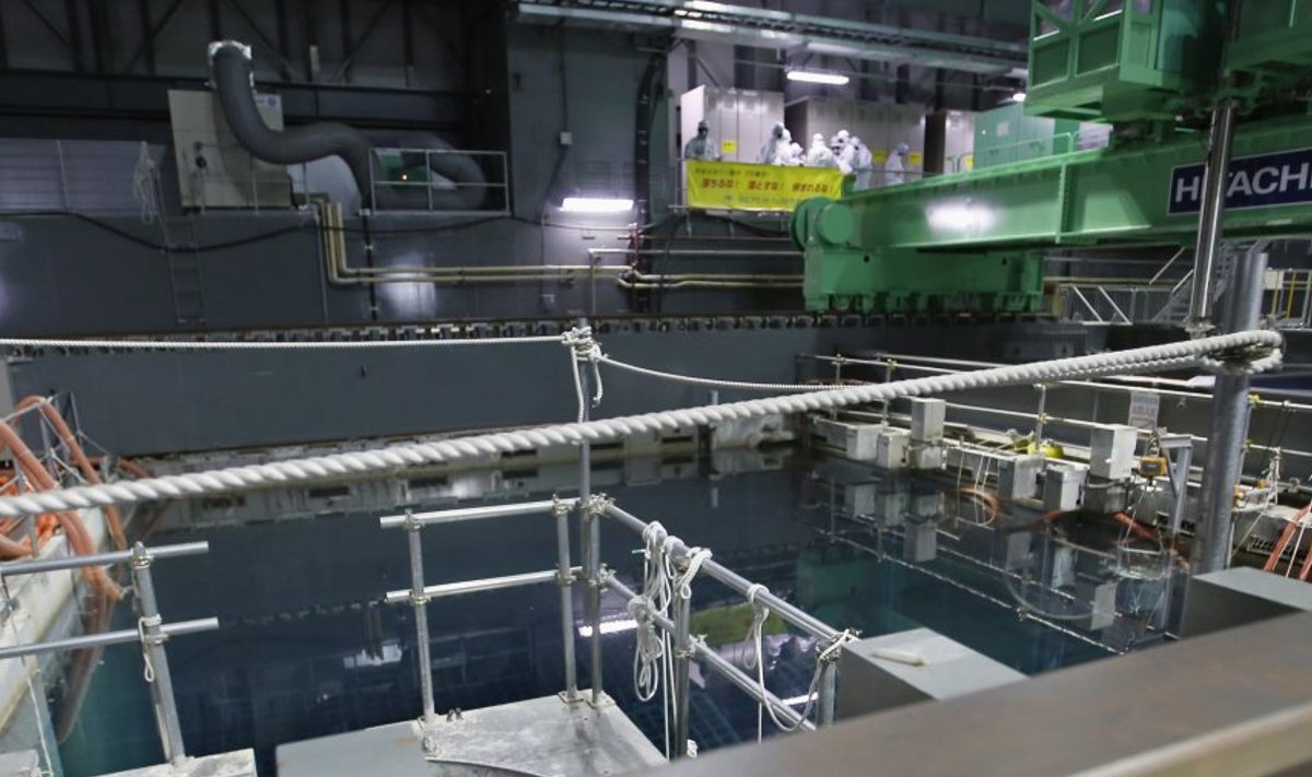 Tuumajaama kütusevardaid ümbritseb jahutusvesi
