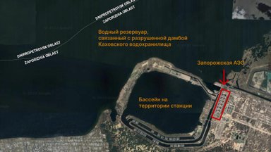 Есть ли риск ядерной аварии на Запорожской АЭС из-за наводнения? 
