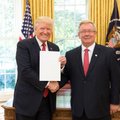 FOTO | Eesti suursaadik president Trumpile volikirja üleandmisel: Eesti ja USA sidemed on murdmatud