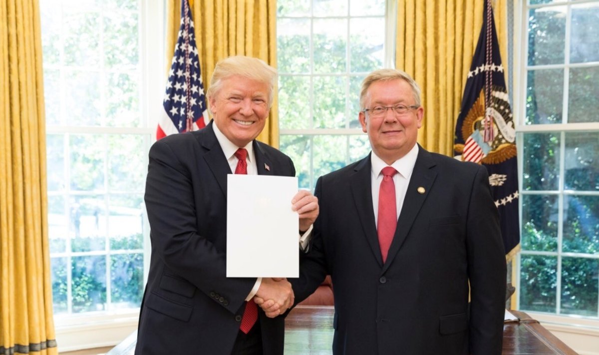 Lauri Lepik ja Donald Trump