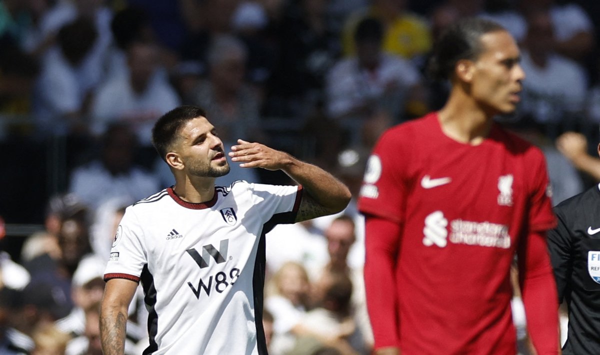 Aleksandar Mitrovic lõi kaks väravat, aga Liverpooli vastu sellest võiduks ei piisanud.