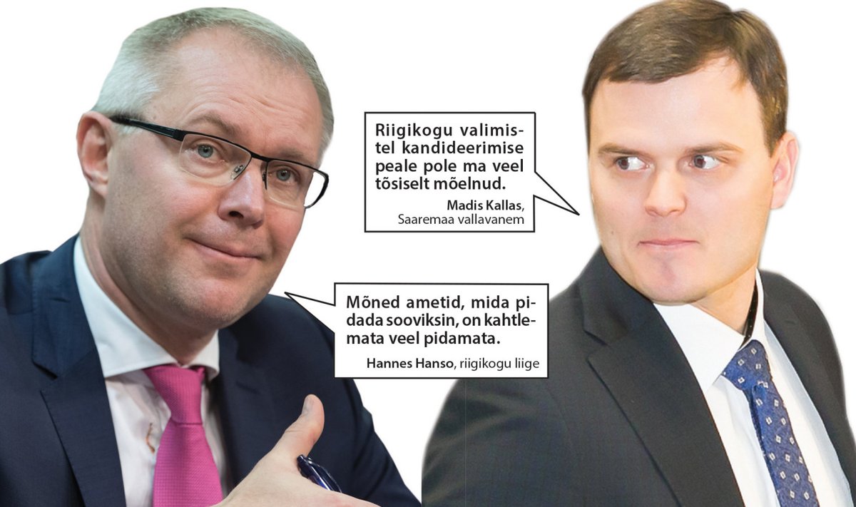 Hannes Hanso ja Madis Kallas.