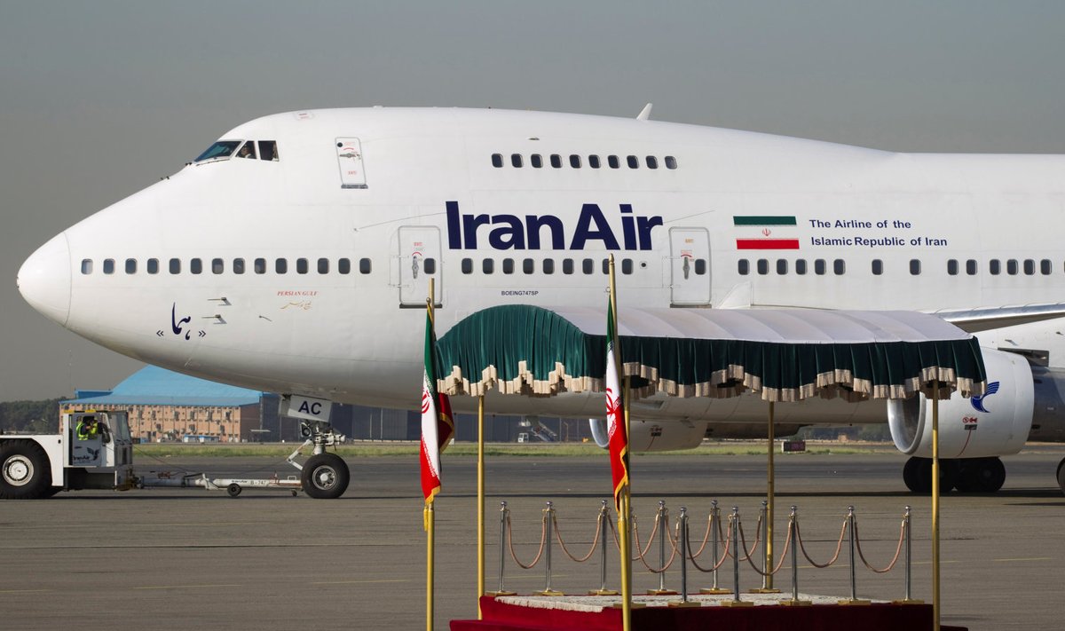 Iraani lennukompanii IranAiri lennuk