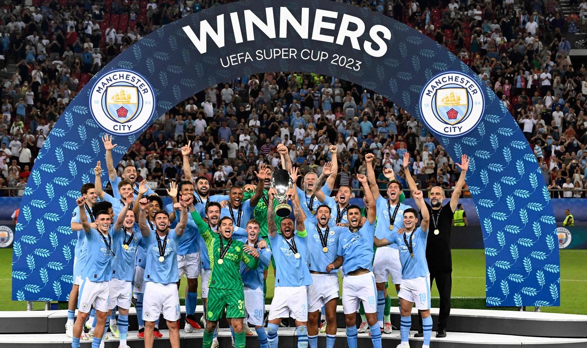 „Манчестер Сити“ впервые выиграл Суперкубок Европы