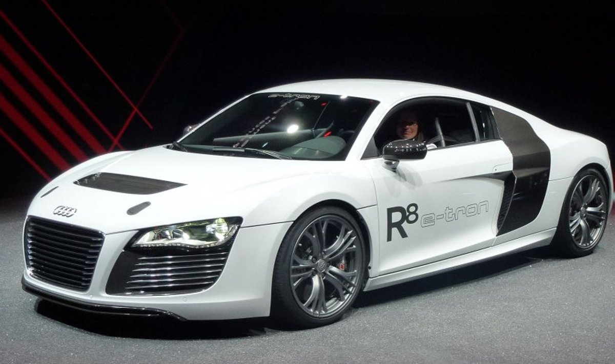 Audi kasutab oma elektriauto juures Audi r8 e-troni arendamisega saadud teadmisi