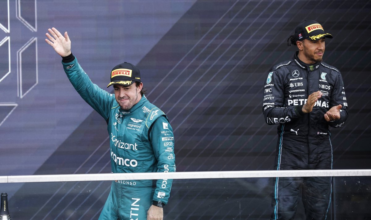 Fernando Alonso ja Lewis Hamilton