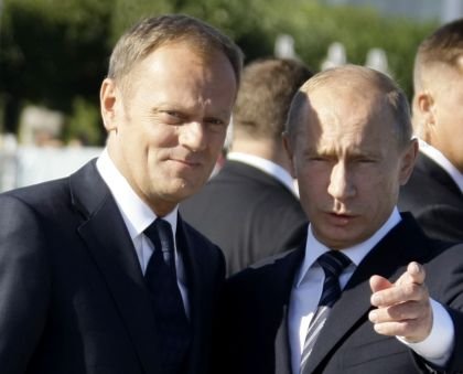 Donald Tusk ja Vladimir Putin