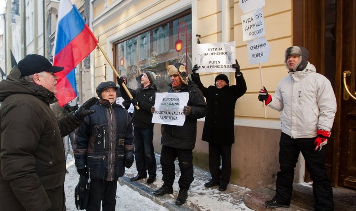 Meeleavaldus Putini vastu Tallinnas
