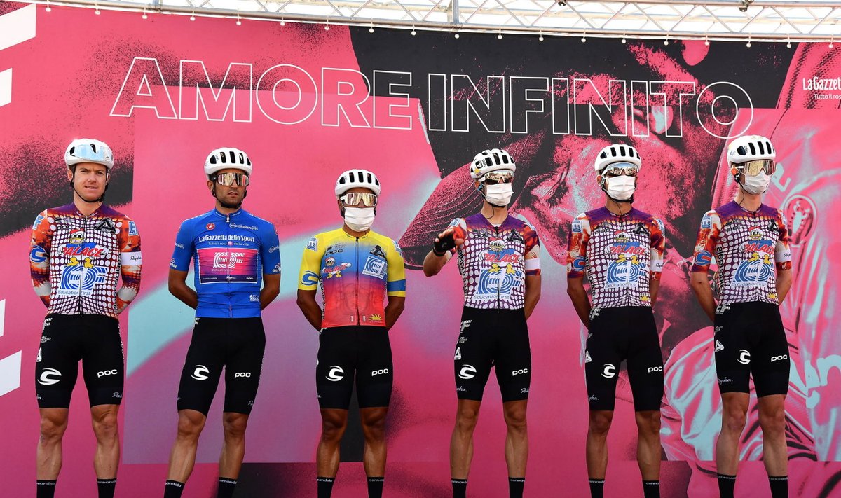 EF Pro Cycling tiim Giro d'Italial.