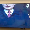 Российский телеканал "обрезал" Путина во время его новогоднего обращения