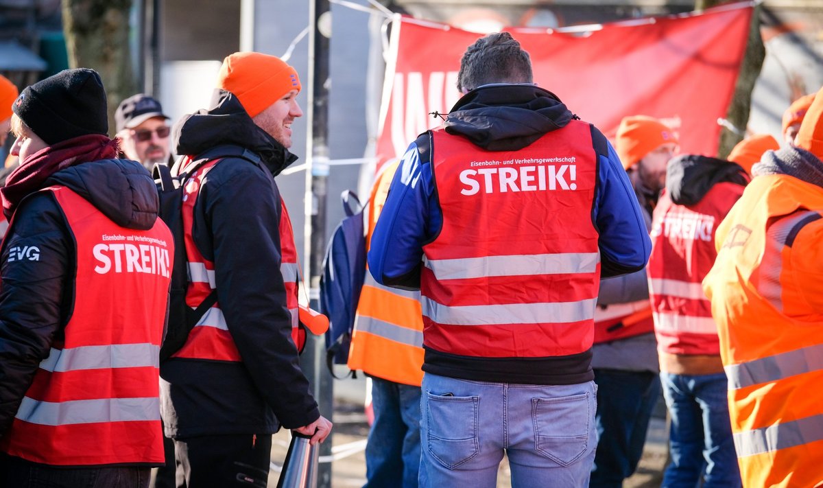 Saksa raudteetööliste streik