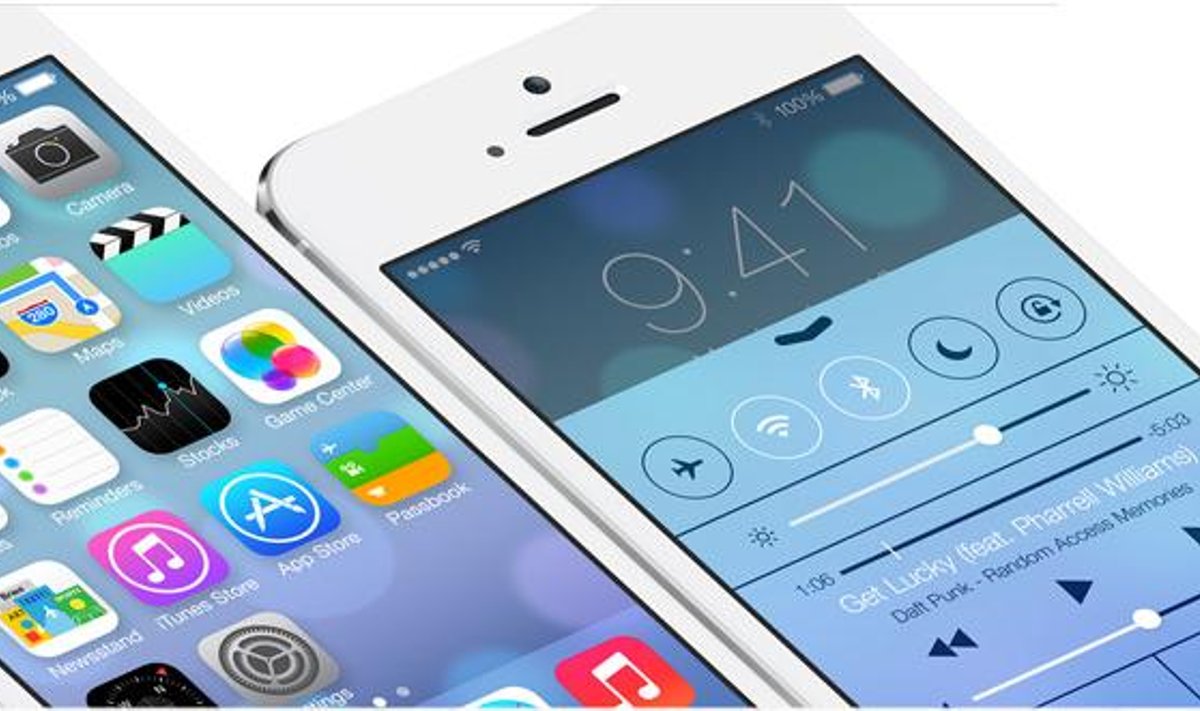 Apple'i uus mobiilne operatsioonisüsteem iOS 7