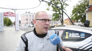 DELFI VIDEO | Võidukas Georg Gross tõusis ralli eel tõvevoodist: olin paar nädalat rivist väljas