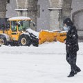 FOTOD ja BLOGI | Mõnel pool Eestis sadas maha paks lumekord, külvates liikluskaost