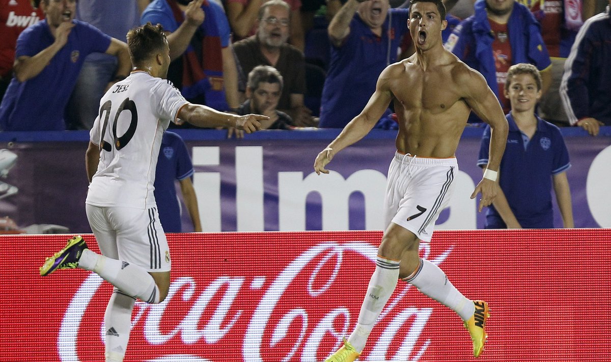 Cristiano Ronaldo päästis Reali