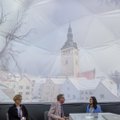 В главном здании Совета ЕС на время председательства Эстонии появился цифровой купол