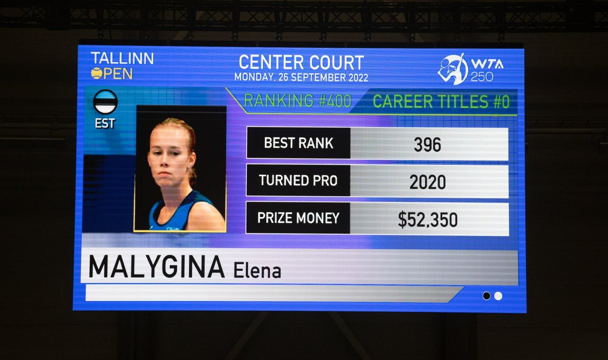 Tallinna WTA tenniseturniir, Elena Malõgina ja Belinda Bencic