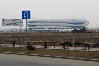 Soisele saarele ehitatud Kaliningradi staadion