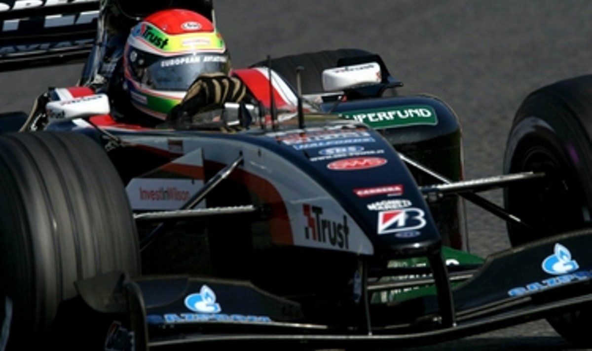 Justin Wilson Hispaania GP-l