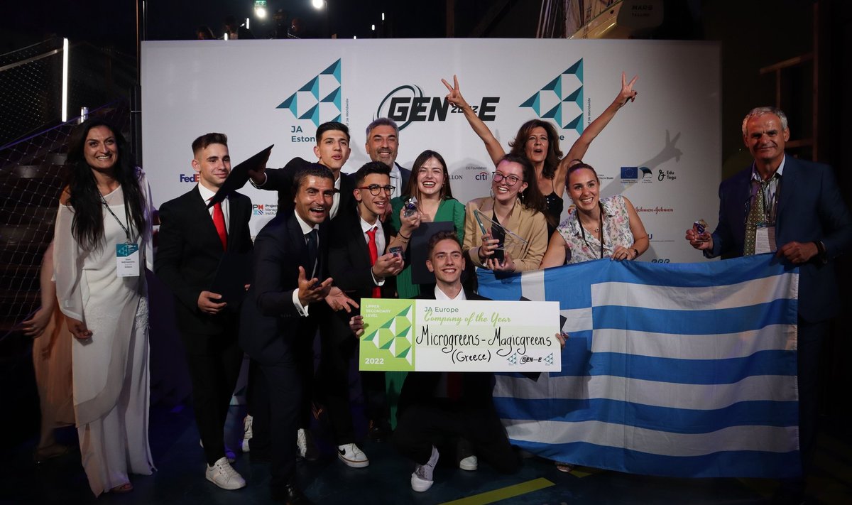 Se aastal tuli parim õpilasfirma Kreekast.