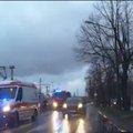 ВИДЕО: В Пыхья-Таллинне столкнулись трамваи, пострадали пять человек