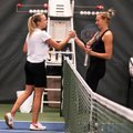 DELFI FOTOD | Kanepi ja Kontaveit tegid WTA turniiri eelsel päeval ühistreeningu