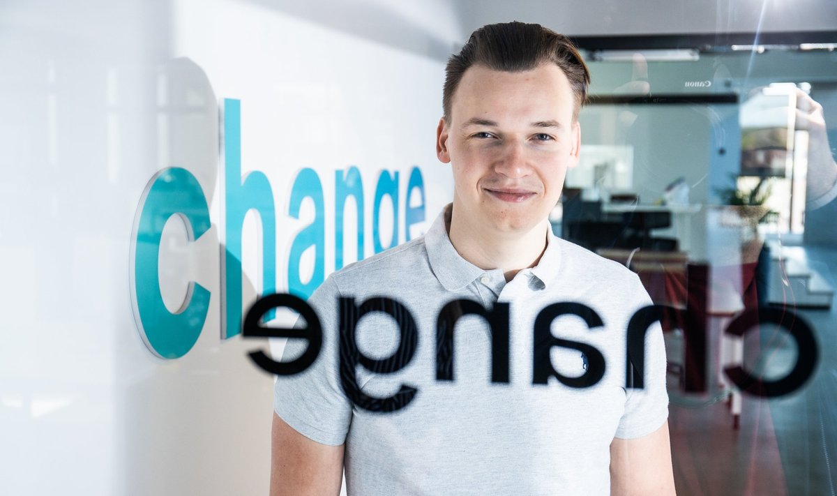 Kristjan Kangro asutas Change'i 2016. aastal koos Gustav Liblikuga.