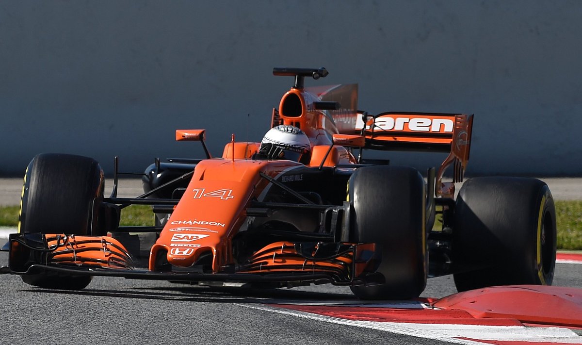 Fernando Alonso uue McLareni roolis