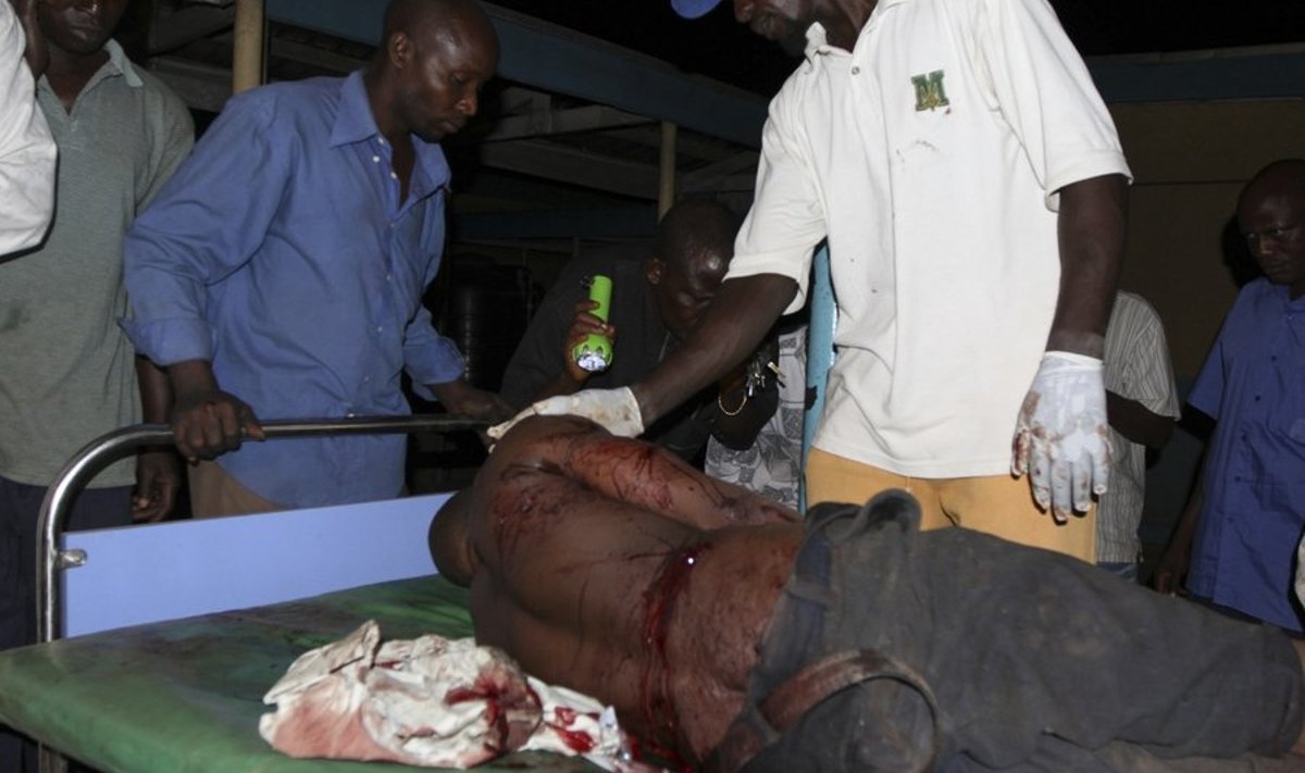 Valimiseelses plahvatuses viga saanud mees Nigeerias