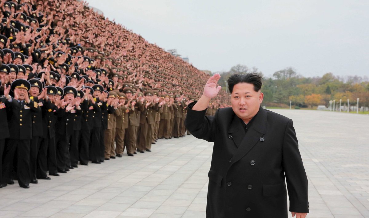 Põhja.Korea liider Kim Jong Un 