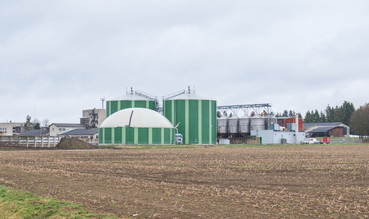 Tartu Agro Ilmatsalu biogaasijaam.